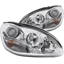 Mercedes Benz S Class W220 2000-2005 Projector Strålkastare Krom ANZO